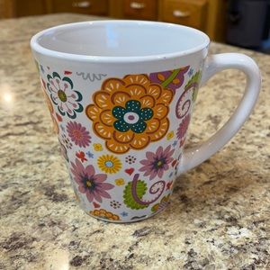 TRISA Floral Coffee Mug/Cup.
